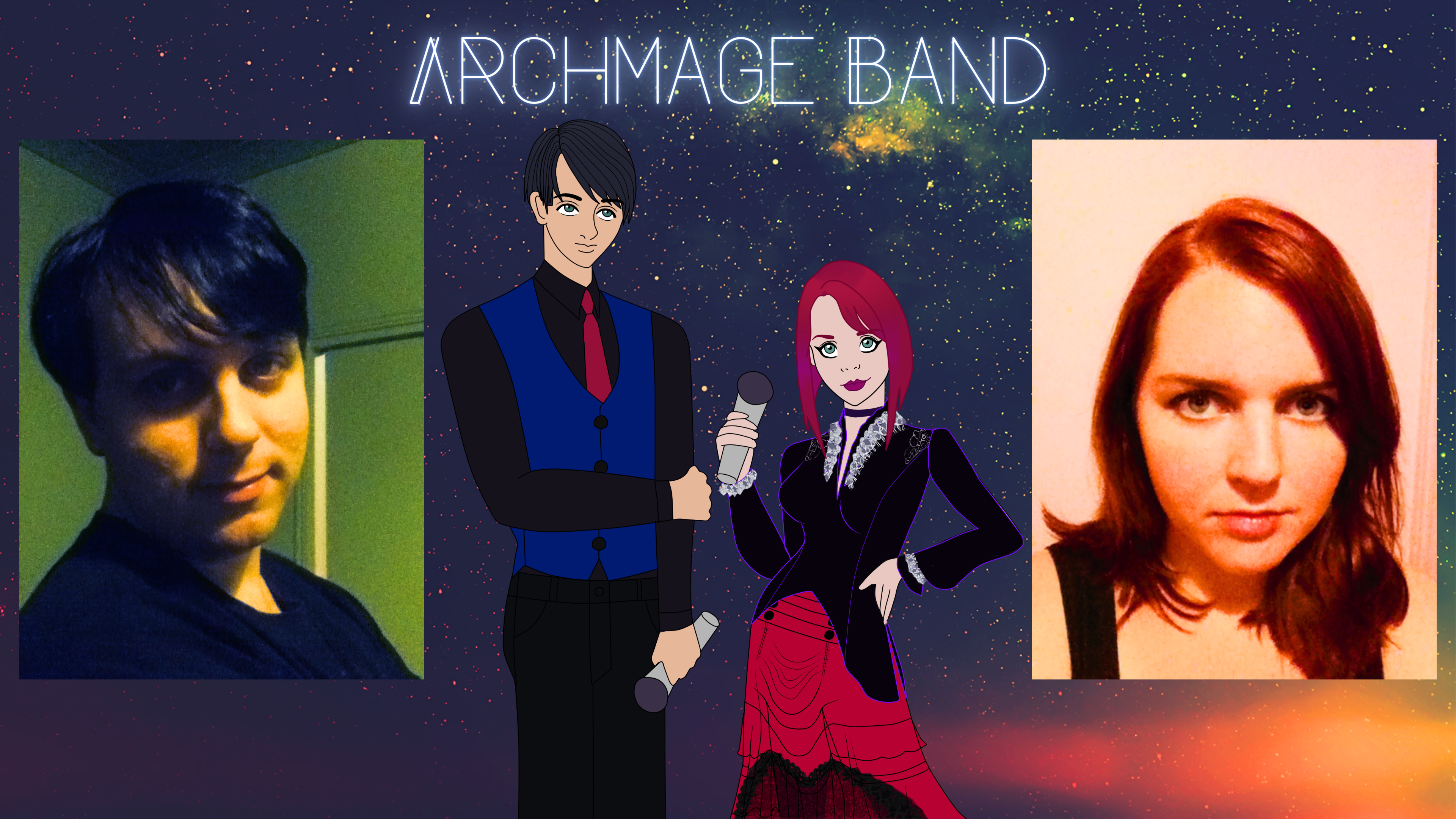 Meet Masha Solo and Rob Ulysses, the Duo of Archmage Band